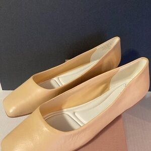 Franco Sarto Leather Ballet Flats